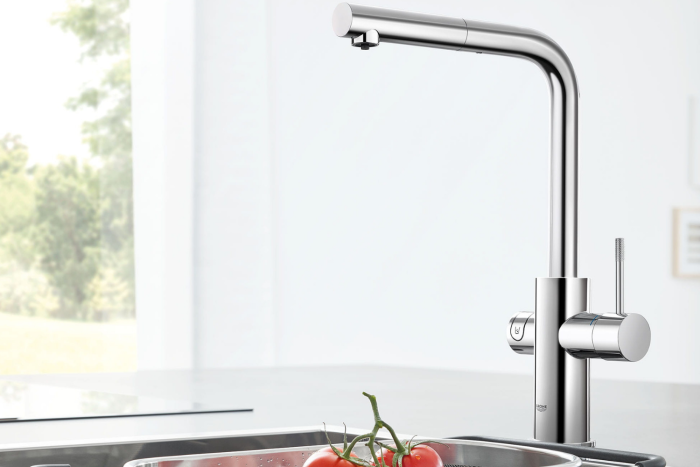 Les meilleures marques de robinets de cuisine Option : Grohe