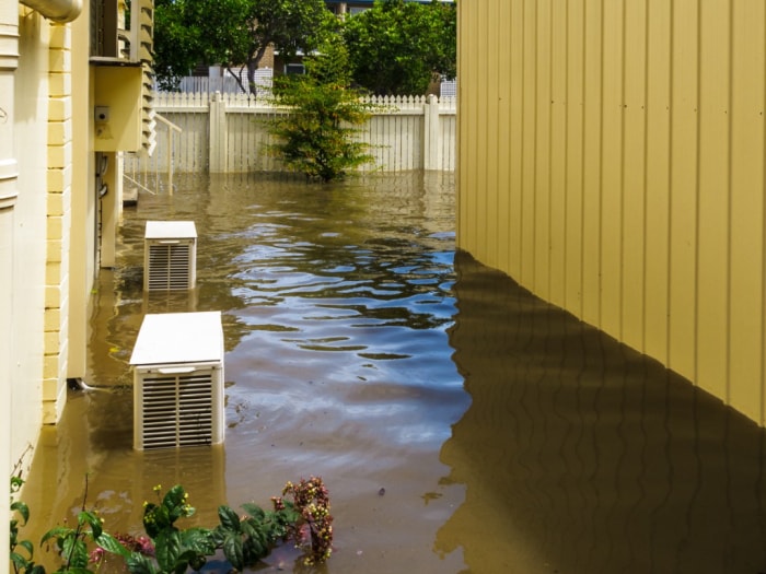 Dégâts causés par les inondations