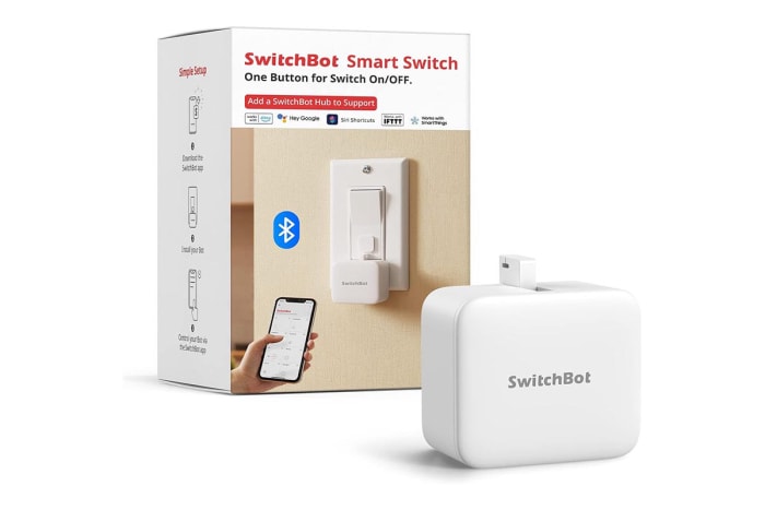 Les gadgets les plus utiles pour la maison Option SwitchBot Smart Switch Button Pusher