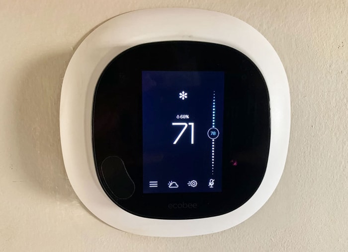 Apparition du thermostat intelligent ecobee