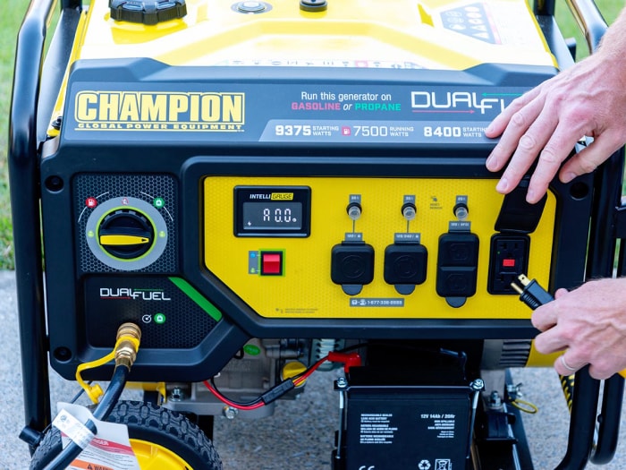 Évaluation du générateur bicarburant de 7 500 watts de Champion Power Equipment