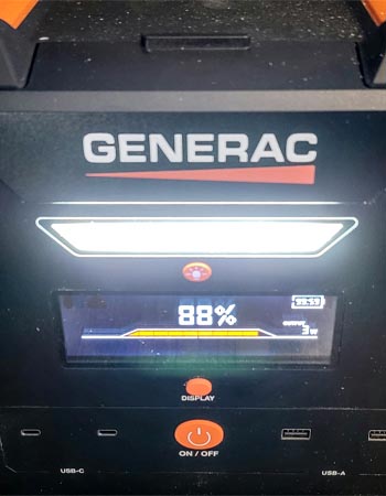 Évaluation du générateur portable Generac