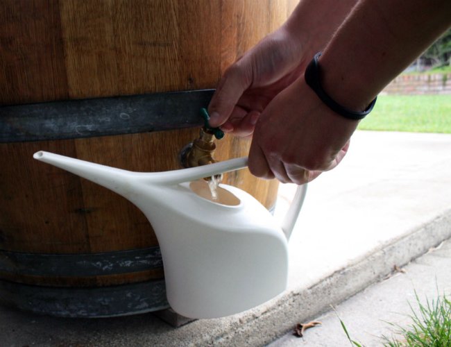 Baril de pluie DIY - Baril de vin en bois