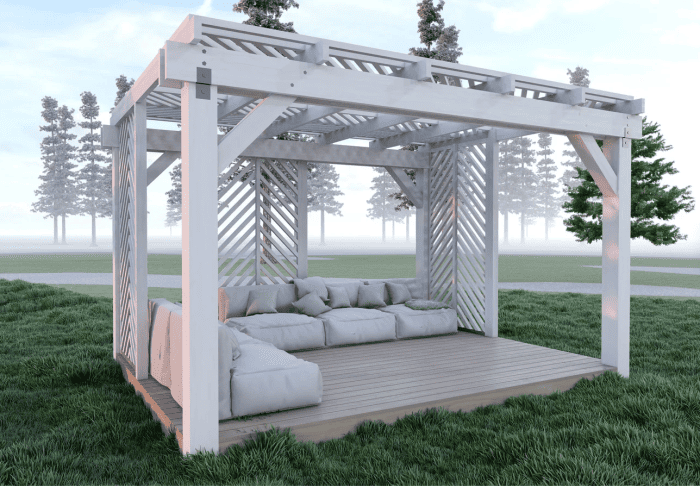 plans de pergola