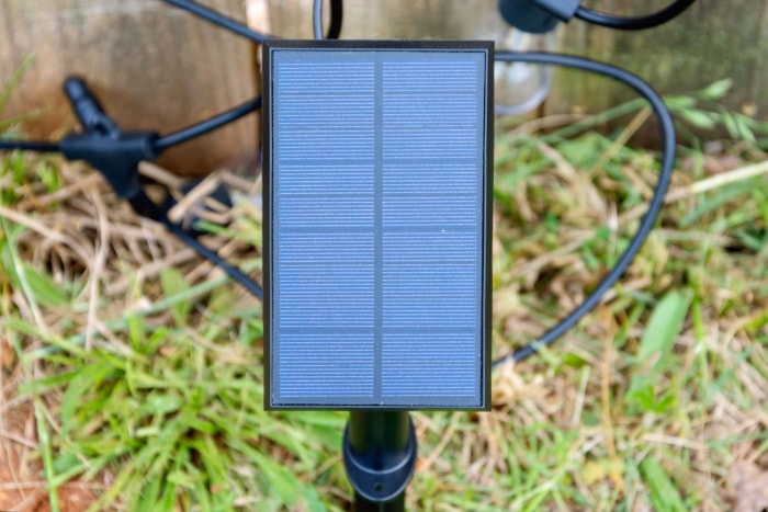 Panneau solaire Brightech pour guirlandes lumineuses