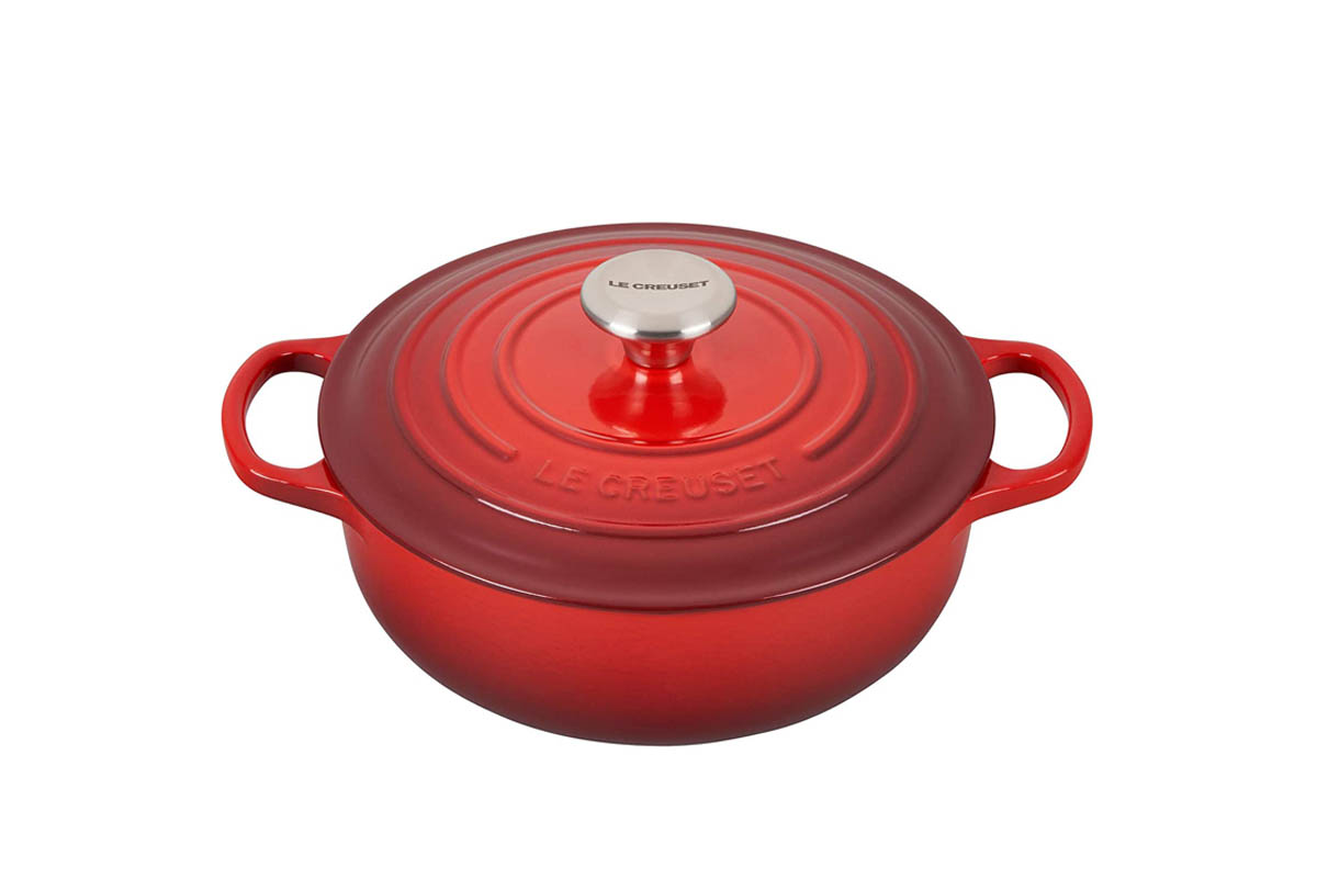 La meilleure offre du Black Friday pour la cuisine : Sauteuse Signature en fonte émaillée Le Creuset