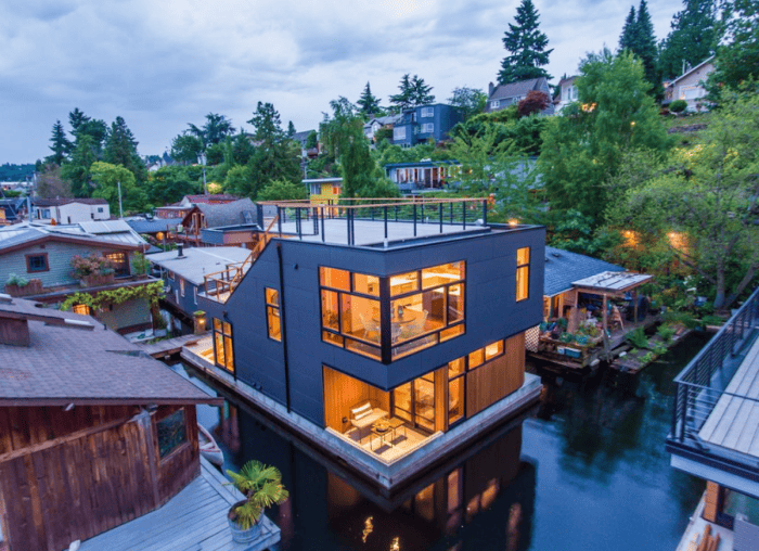 13 maisons flottantes étonnantes à travers le monde