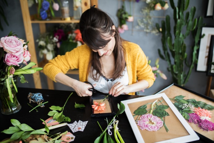 comment faire sécher les fleurs