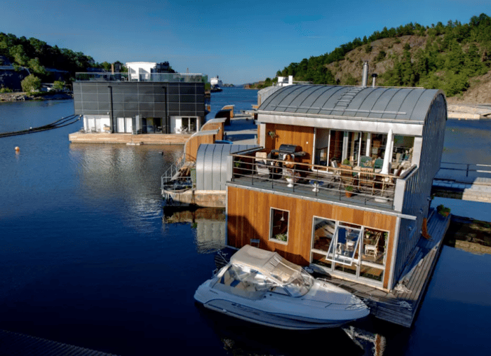 13 maisons flottantes étonnantes à travers le monde