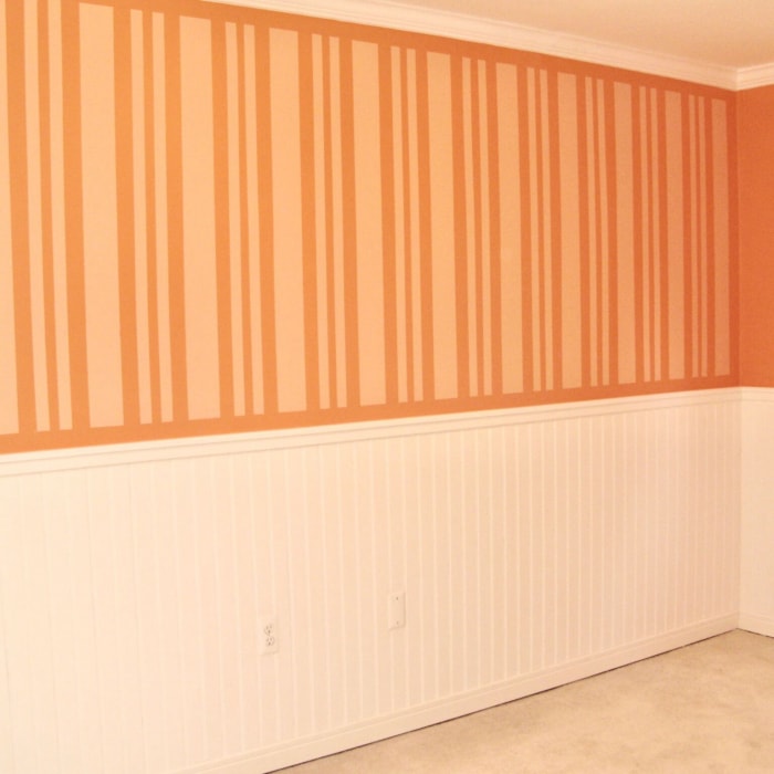 MyFixItLife_alternatives pour cloisons sèches Heise-Nursery-After-beadboard-orange-stripes-1536x1536