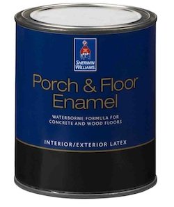 Peinture pour porche et sol Sherwin Williams