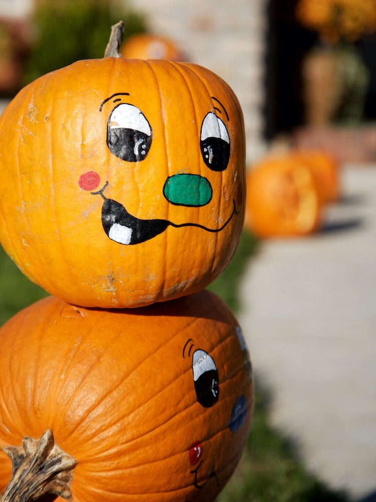 35 citrouilles peintes faciles à réaliser pour égayer votre Halloween