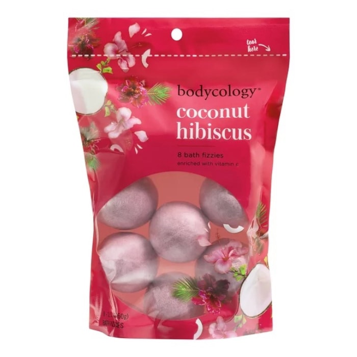 Bains pétillants Bodycology, noix de coco et hibiscus, 2,1