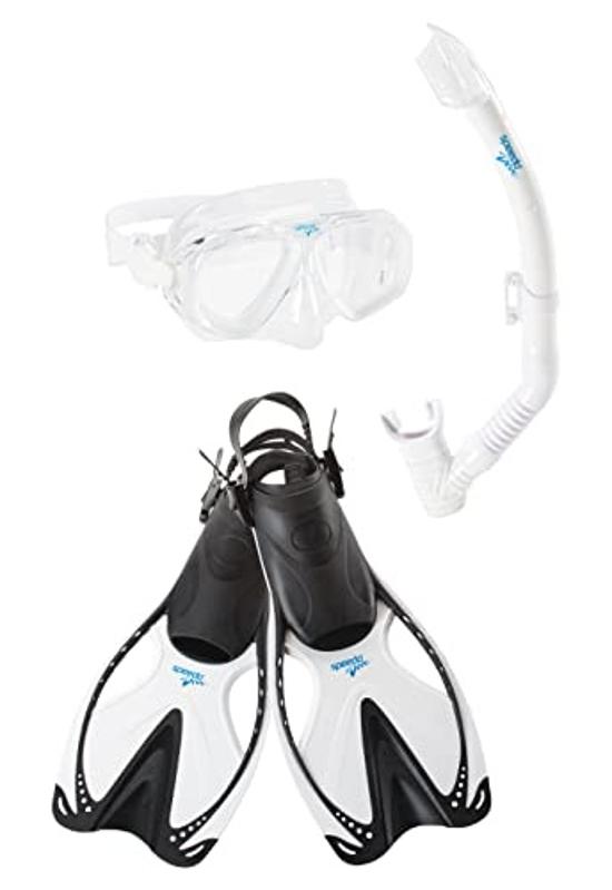 Speedo Unisex Adult Adventure Swim Mask & Snorkel Set