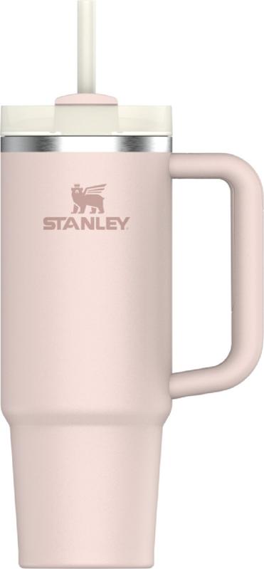 30 ounce Stanley Quencher H2.0 FlowState Tumbler in the rose quartz 2.0 colorway