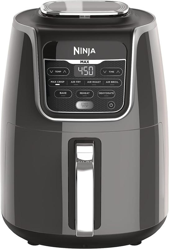 Ninja Max XL air fryer against a white background