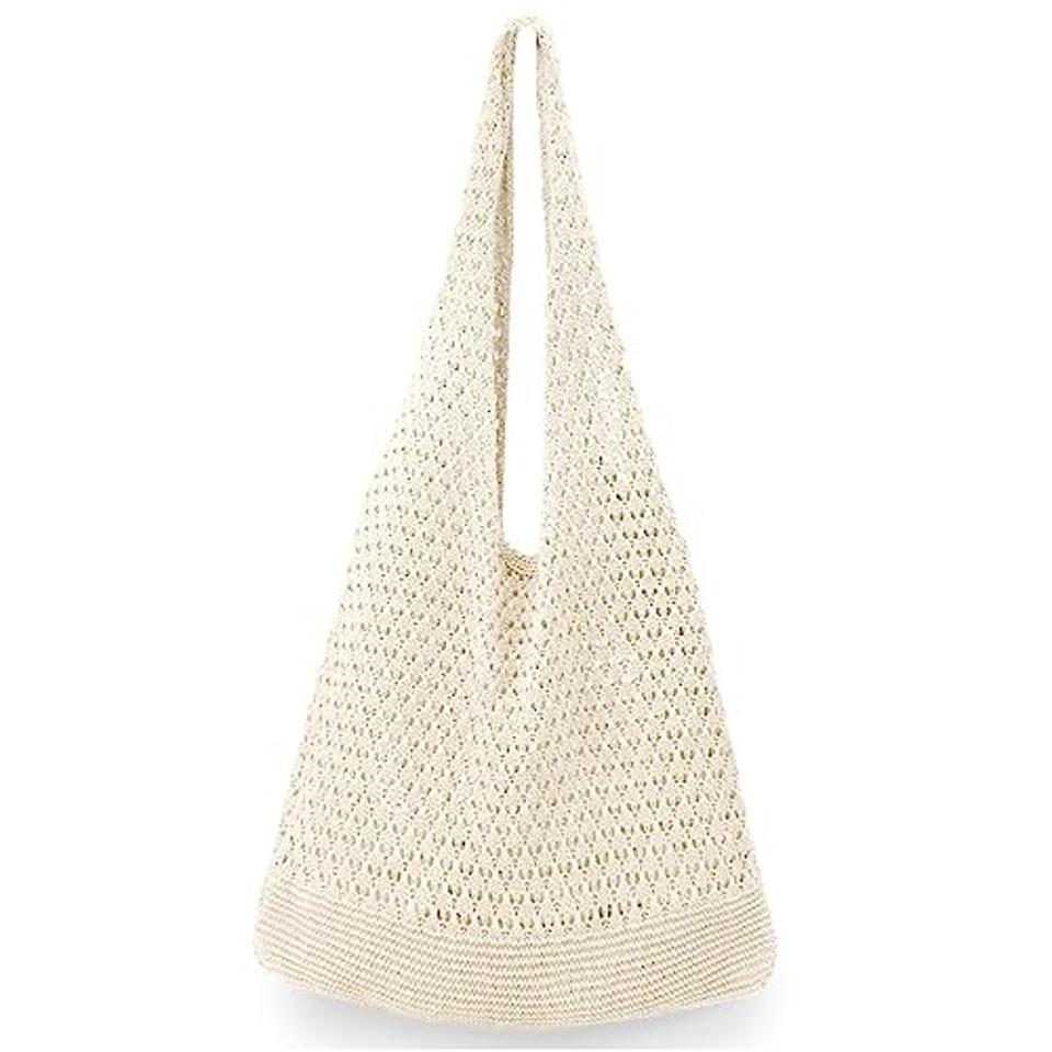 Hatisan Crochet Summer Beach Tote