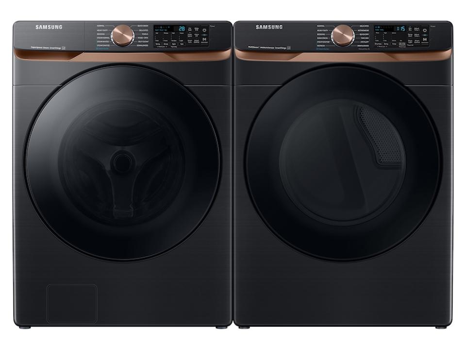 Product shot of Samsung 5 Cubic Feet Front Load Washer And 7.5 Cubic Feet Front Load Dryer