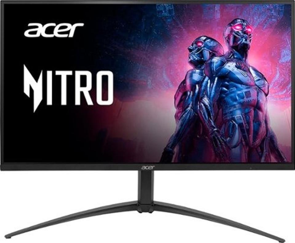 The Acer Nitro XV275K on a white background