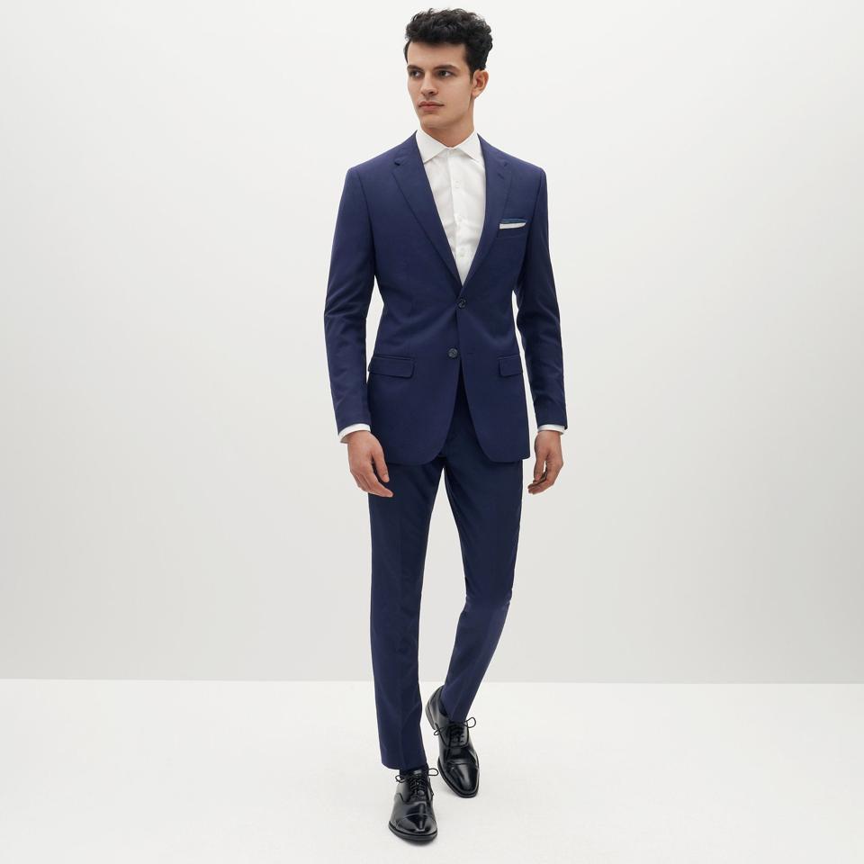 Groomsman Gifts: SuitShop Men's Royal Blue Suit