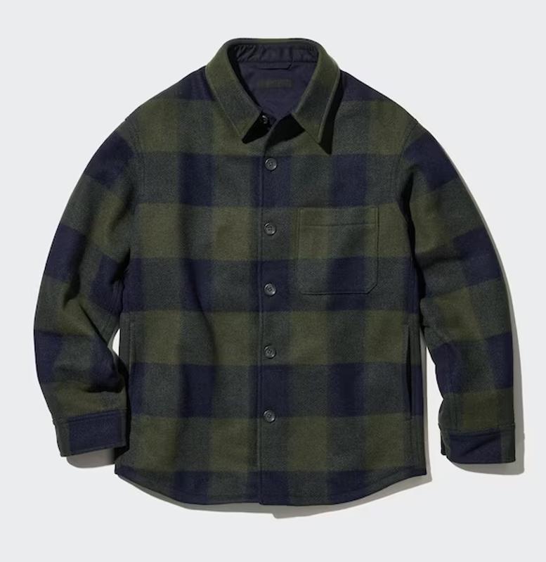 Checked Overshirt Jacket