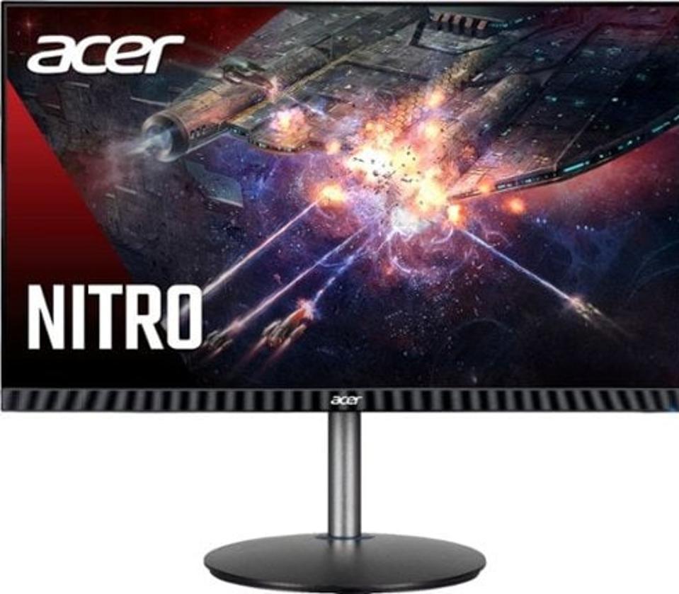 The Acer Nitro XF243Y monitor on a white background