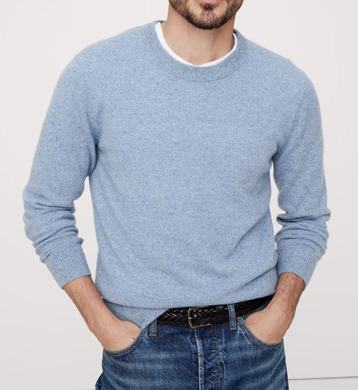 Banana Republic Alta Cashmere Crewneck Sweater