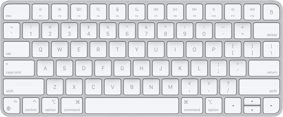 Apple Magic Keyboard in white