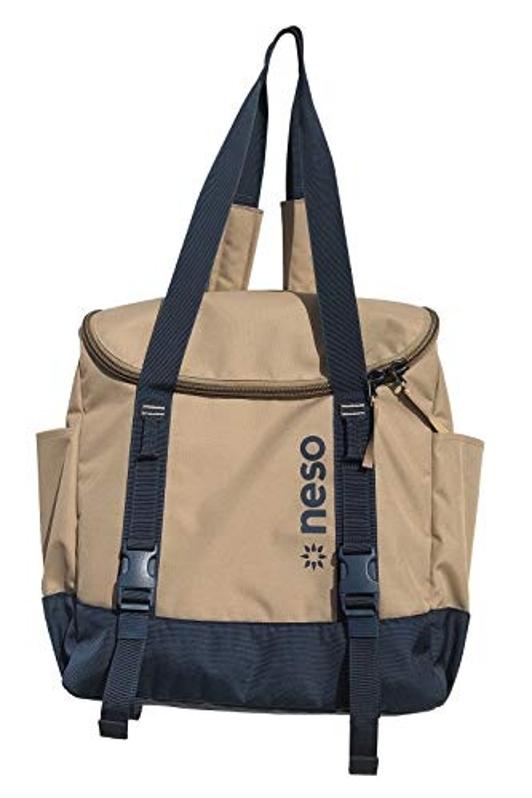 Neso Beach Tote, Use as a Carry-On, Beach Bag or Backpack (Tan)