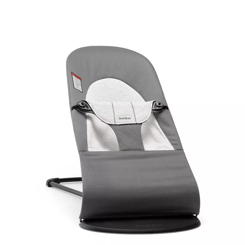 BabyBjörn Balance Soft Cotton Bouncer in Gray