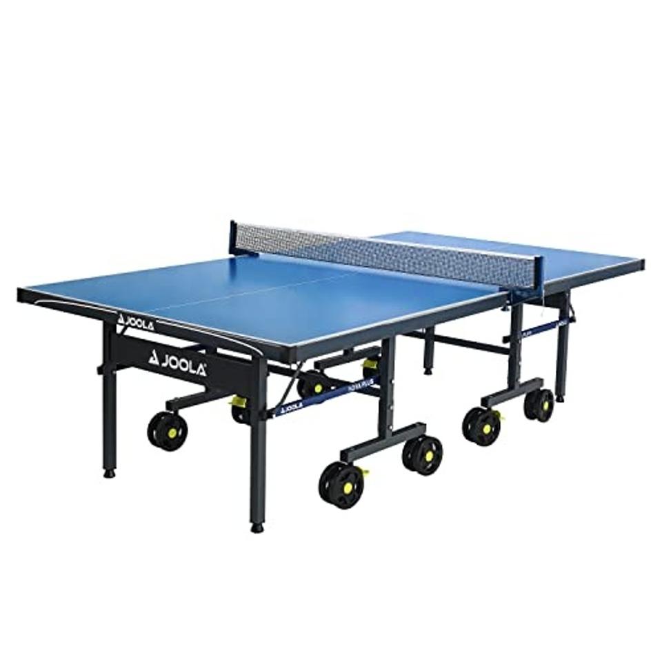 Joola Nova Pro Plus Indoor/Outdoor Table Tennis Table with Weatherproof in blue