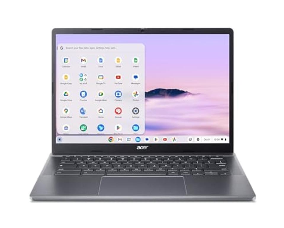 Acer Chromebook Plus 514 on a white background