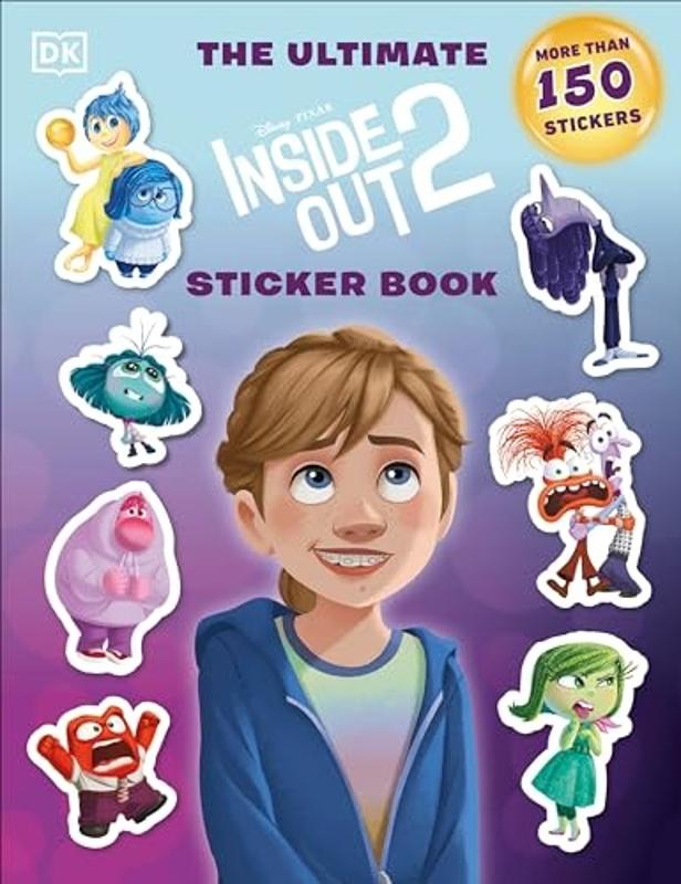 Disney Pixar Inside Out 2 Ultimate Sticker Book