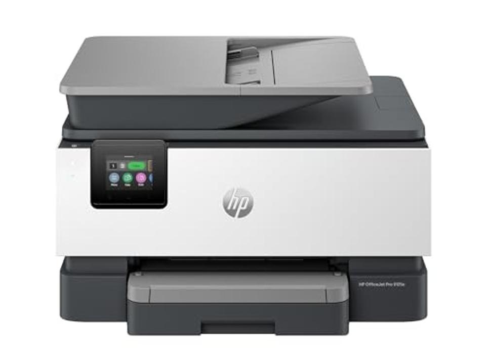 HP OfficeJet 9125e printer on a white background