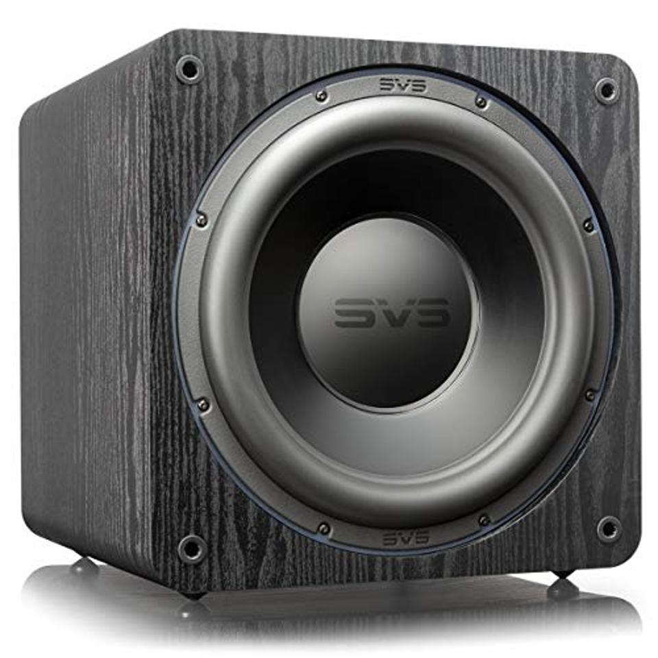 SVS SB-3000 13-inch Subwoofer (Black Ash) on a white background