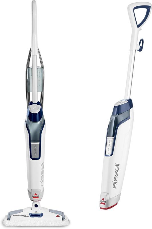 Bissell Powerfresh Deluxe Steam Mop against a white background