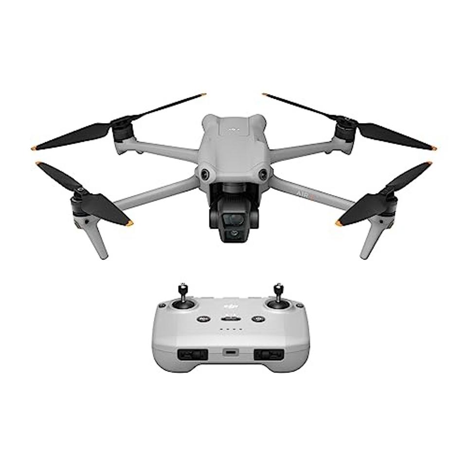 The DJI Air 3 on a white background