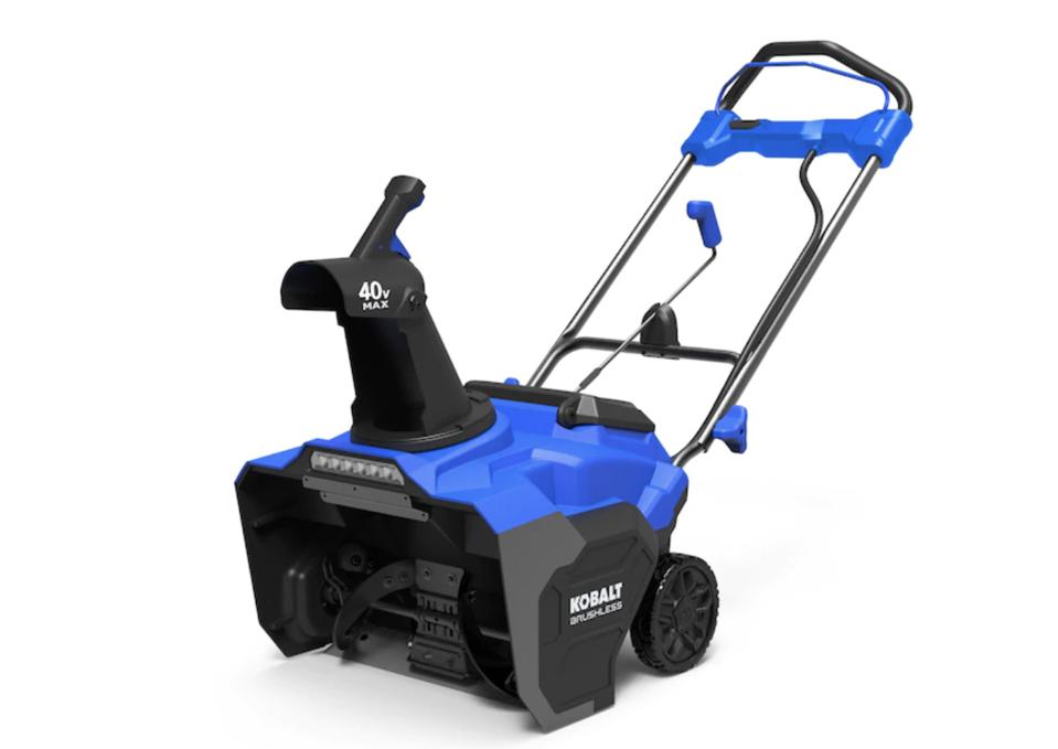 Best Electric Snow Blower: Kobalt Gen4 40-Volt 21-in Single-stage Cordless Electric Snow Blower