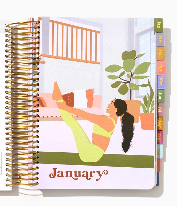 best fitness planners: 2022 Productivity Planner Fit Planner - Plant Life