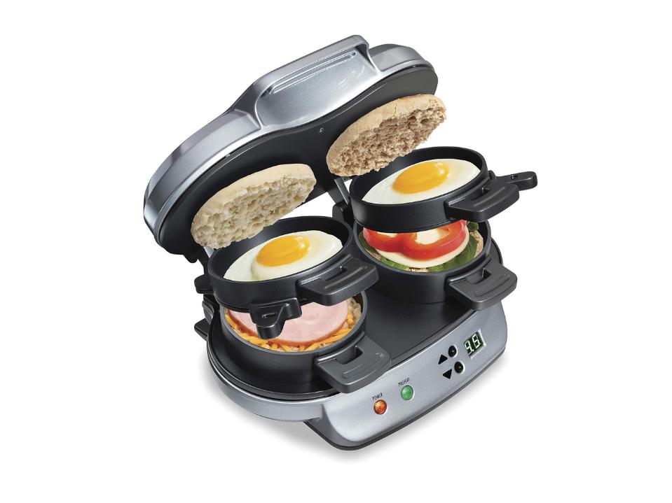 Hamilton Beach Breakfast Sandwich Maker on white background