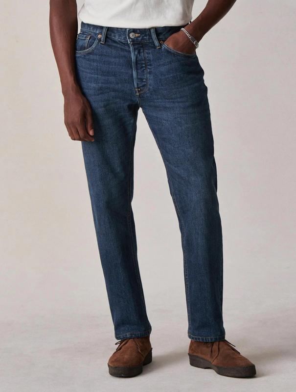 Buck Mason Ford Standard Jean on a male figure