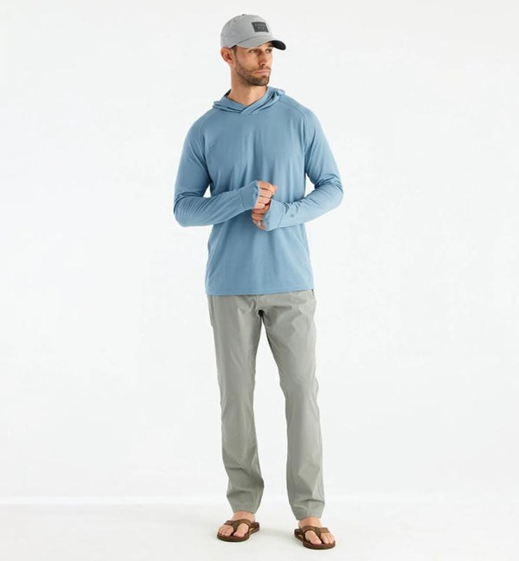 Men's Elevate Hoodie - Blue Fog