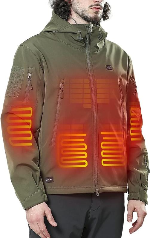 DEWBU Heated Jacket for Men