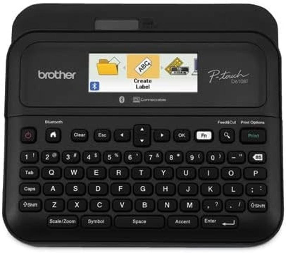 Best Label Makers: Brother P-Touch PT-D610BT Business Connected Label Maker