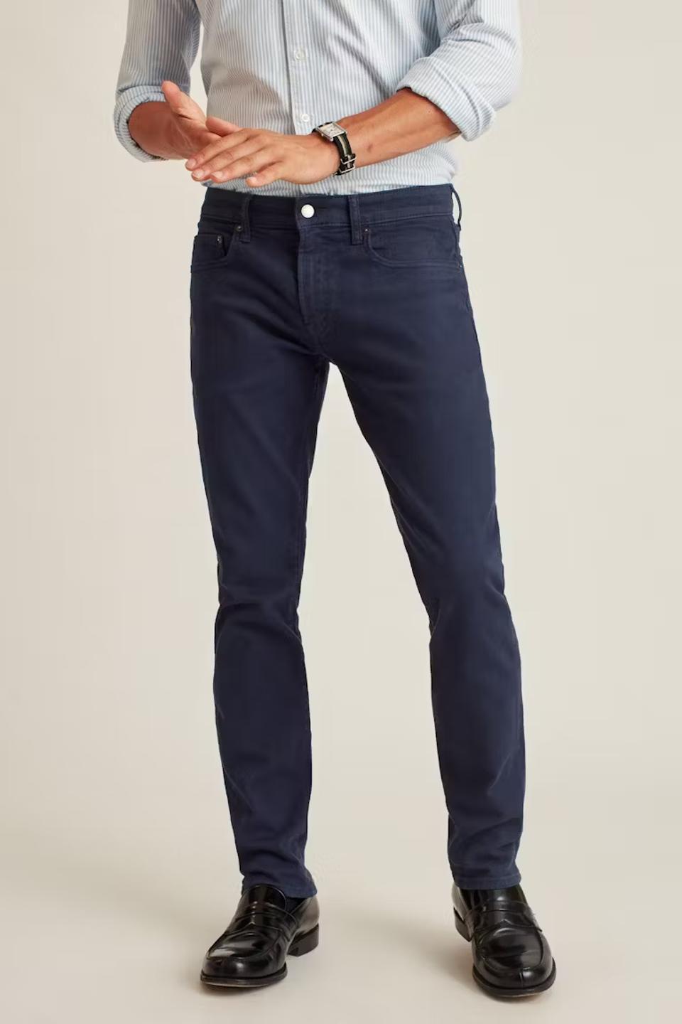 Bonobos Travel Jean on a male figure