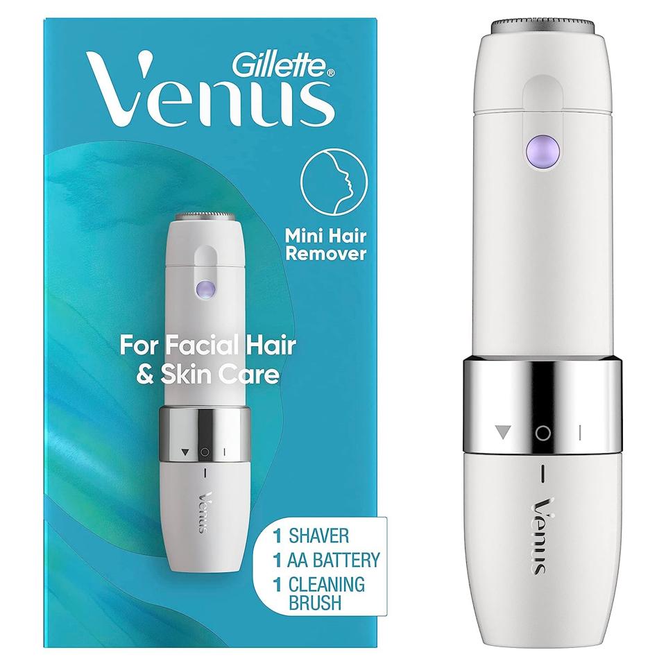 Gillette Venus Mini Facial Hair Remover on a white background.