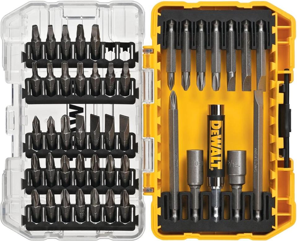 Dewalt Screwdriver Bit Set with Tough Case