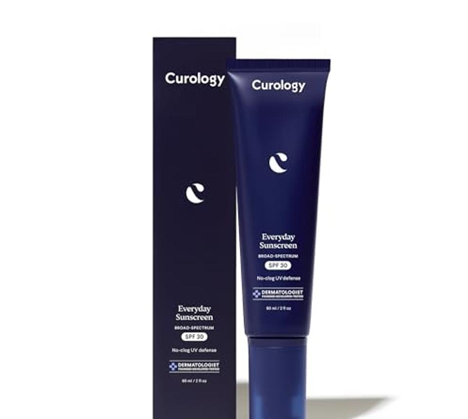 Curology Everyday Sunscreen for Face on white background.