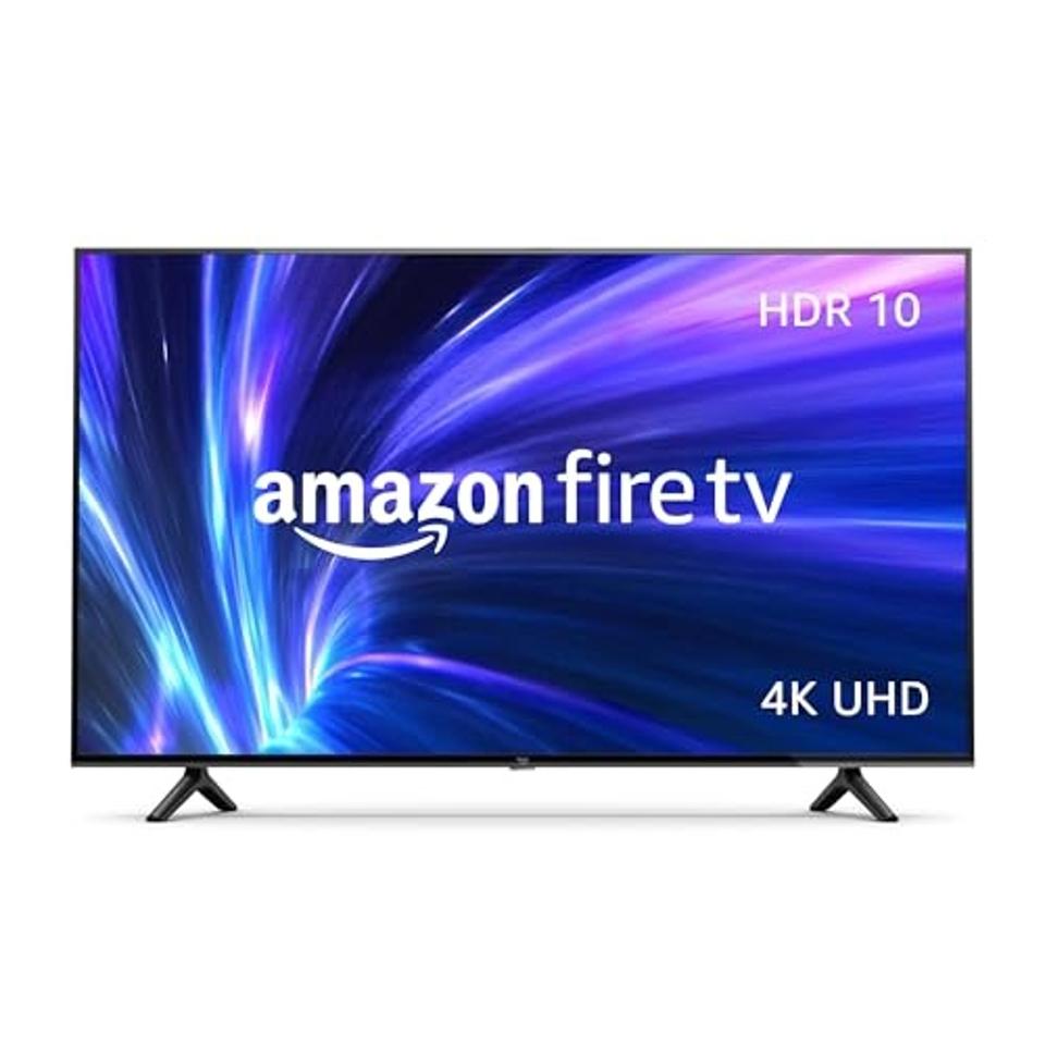 Amazon Fire TV 4-series 50-inch TV on a white background