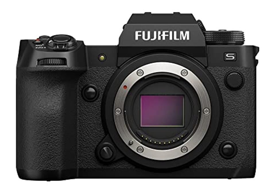 Fujifilm X-H2S Mirrorless Camera Body on a white background